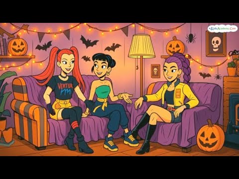 KPop Demon Hunters Halloween Song | Halloween Special Animated Music Video