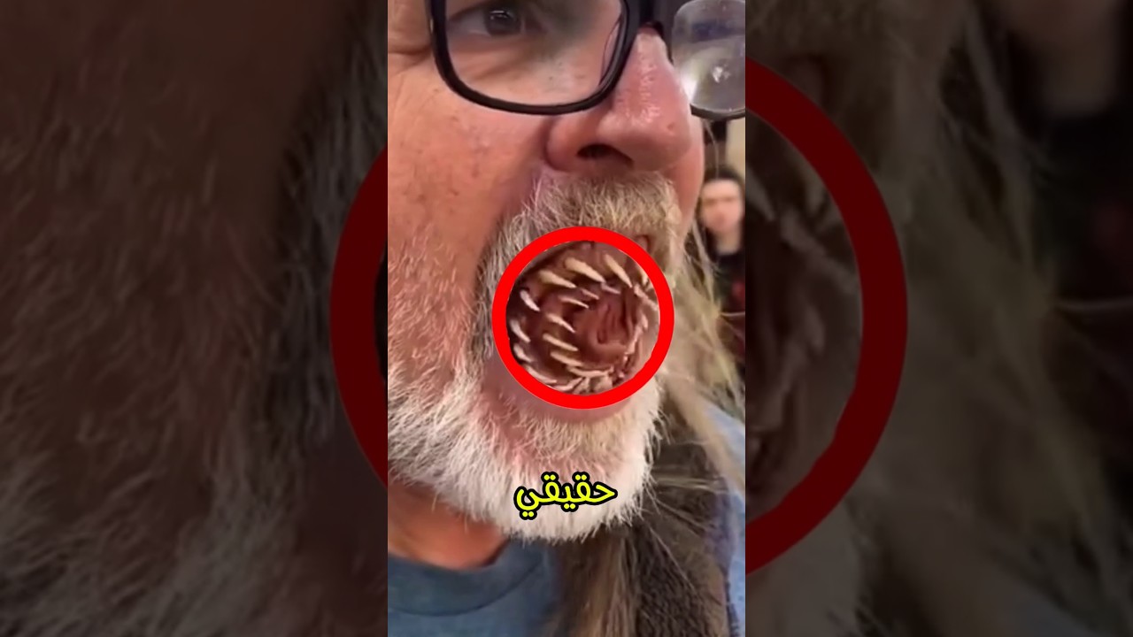 رجل يثير الرعب بحق! 👹