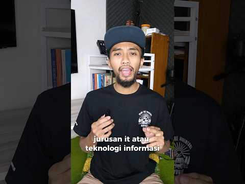 Jurusan IT itu apa? #it #programmer #informatika