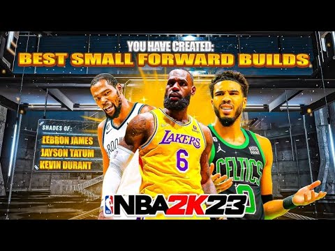 TOP 5 BEST SMALL FORWARD BUILDS IN NBA 2K23🔥🔥🔥MOST OVERPOWERED BEST BUILDS!!