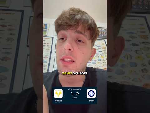 HELLAS-INTER 1️⃣➖2️⃣ ⚫️🔵 #HellasInter #Inter #Zielinski #Giovane #perte