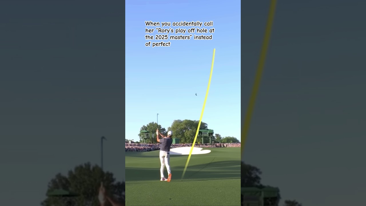 Rory McIlroy's Playoff Hole at 2025 Masters ⛳
