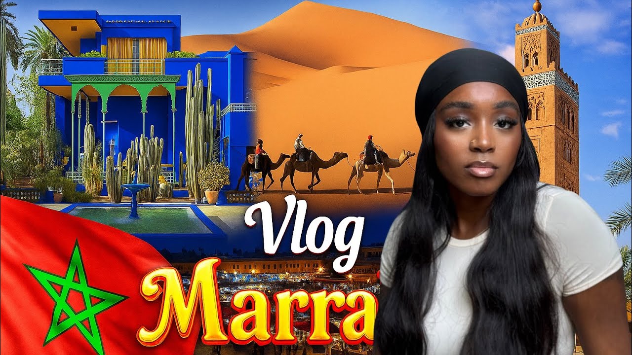 Voyage à Marrakech avec Sarah 🇲🇦
