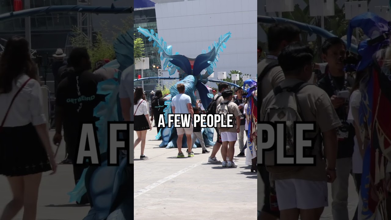 Breaking into a Convention in a 14ft Costume 🎭