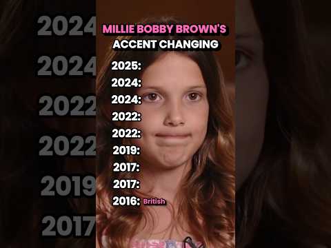 Millie Bobby Brown Accent Changing 
#strangerthings #millie #milliebobbybrownfan