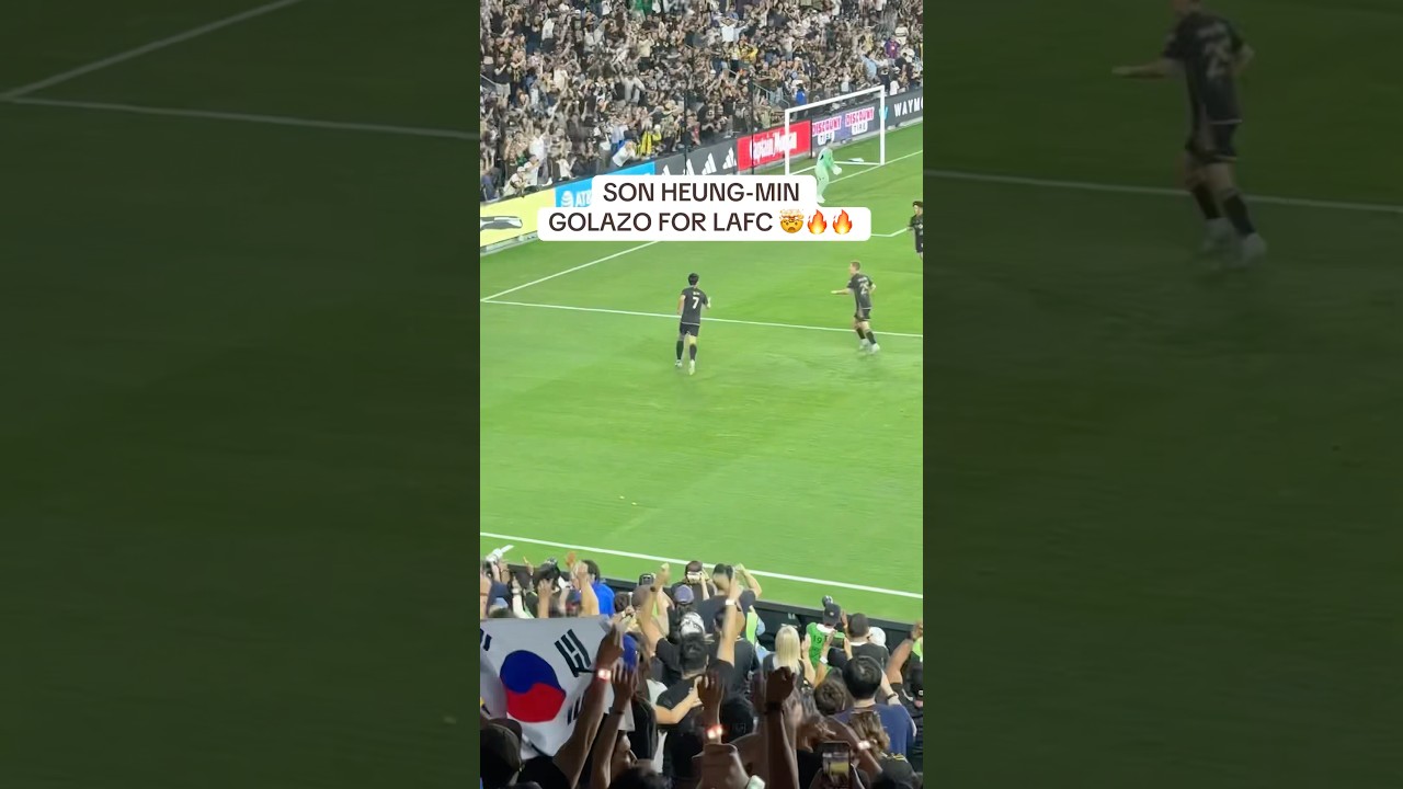 Incredible Son GOLAZO Sparks LAFC Victory β½π₯