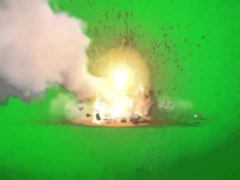 Rocket Blast Green Screen Effect 🚀