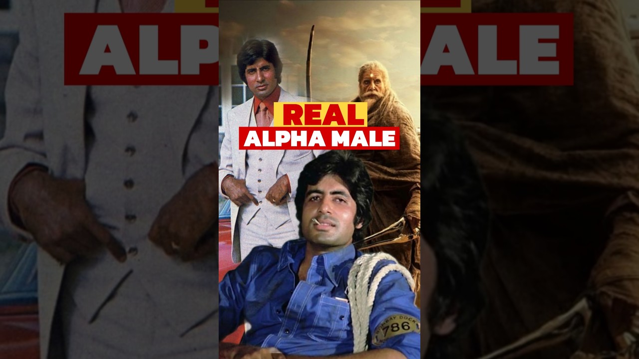 Bollywood's Alpha Male: Amitabh Bachchan
