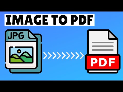 How to Convert JPG Image to PDF File | Photo to PDF Converter