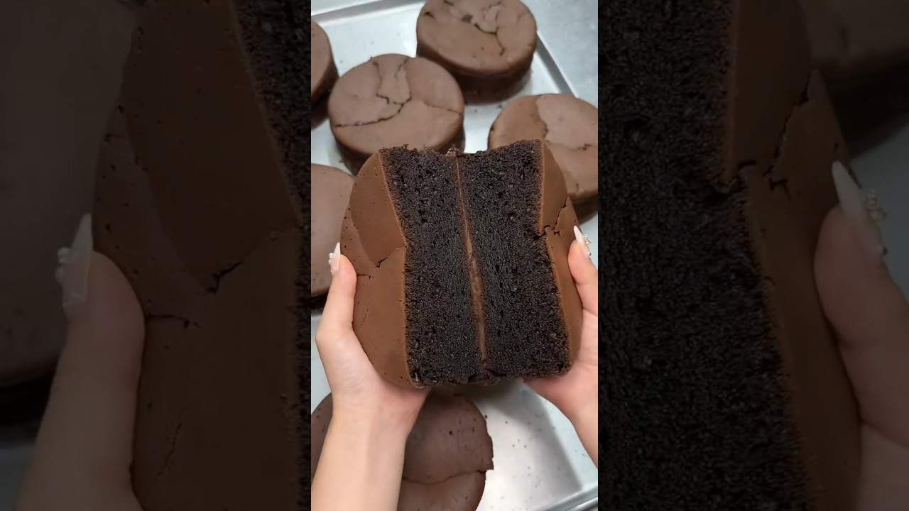Delicious Japanese Chocolate Cake 🍫