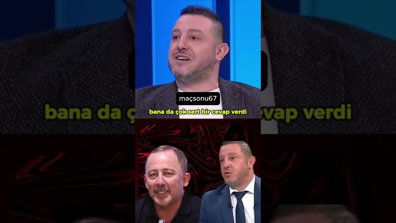 Nihat Kahveci ve Sergen Yalçın Arasında Gerginlik