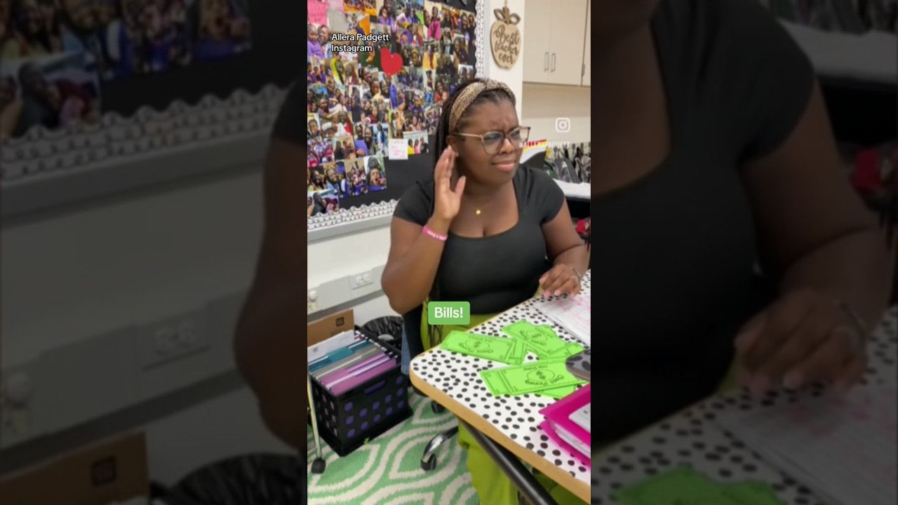 Kindergarten Teacher Teaches Financial Literacy 💰