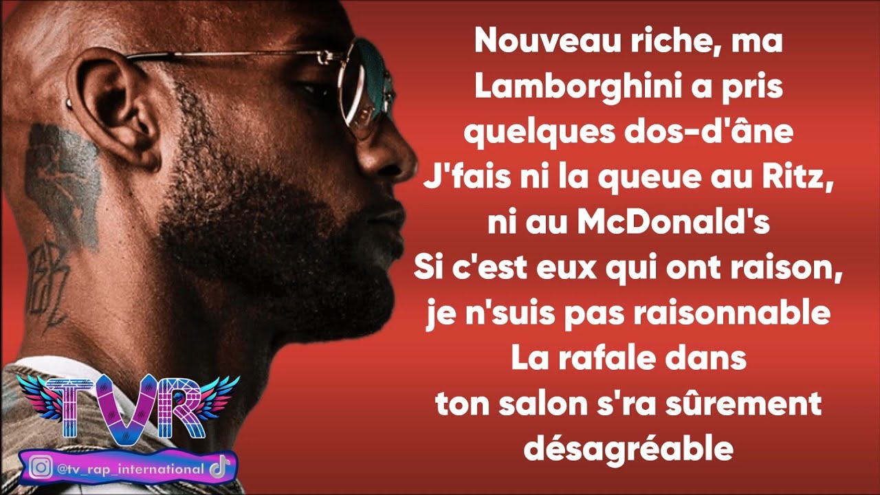 Booba - 92i Veyron Lyrics from Nero Nemesis