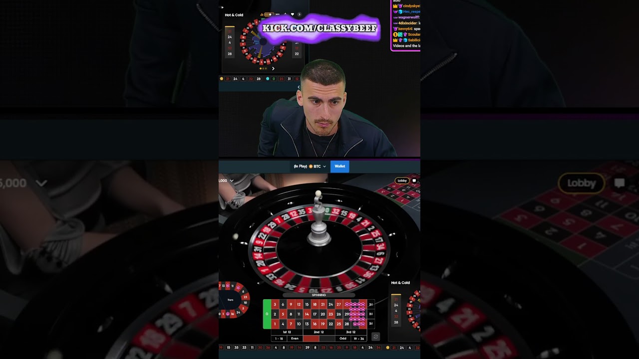 Big $100,000 Roulette Win 🎲