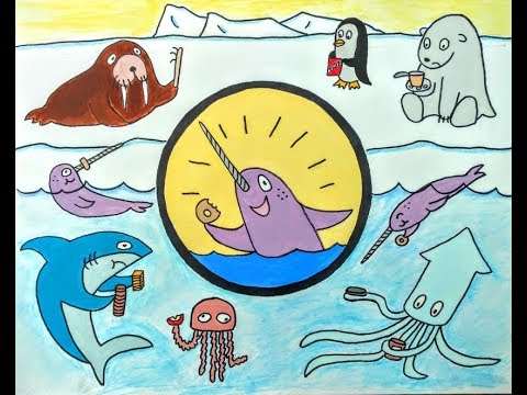 Narwhal Eating Bagel Art Show & Extended Mix ππ₯―