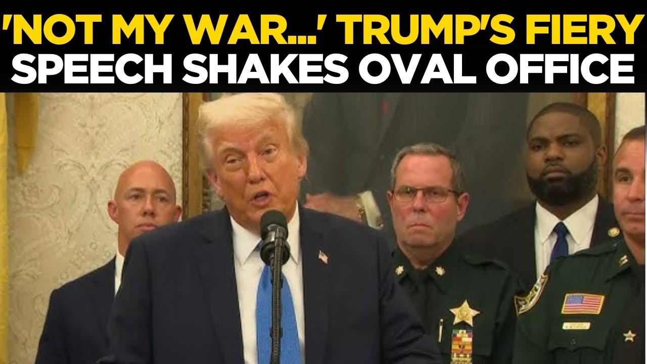 LIVE: ‘Not My War...’, Trump’s FIERY Speech Shakes Zelensky & EU After Putin Talks | Russia-Ukraine