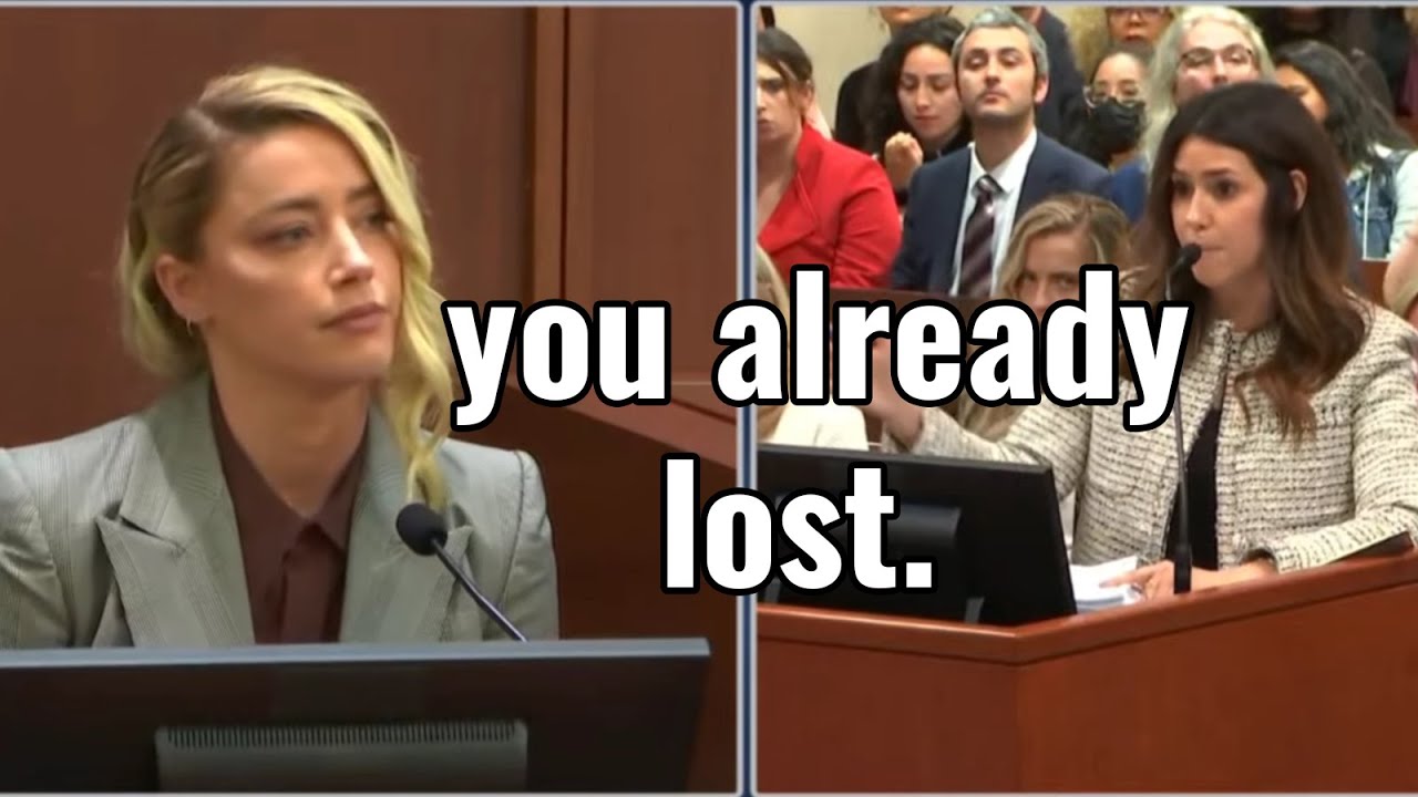 Camille Vasquez just OWNS Amber Heard during cross examination