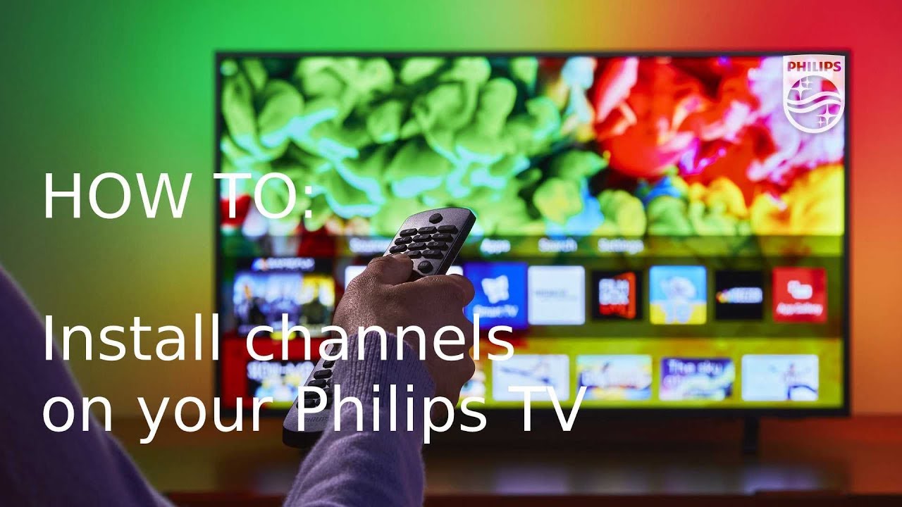 Install Channels on Philips Saphi Smart TV (2018-2022)