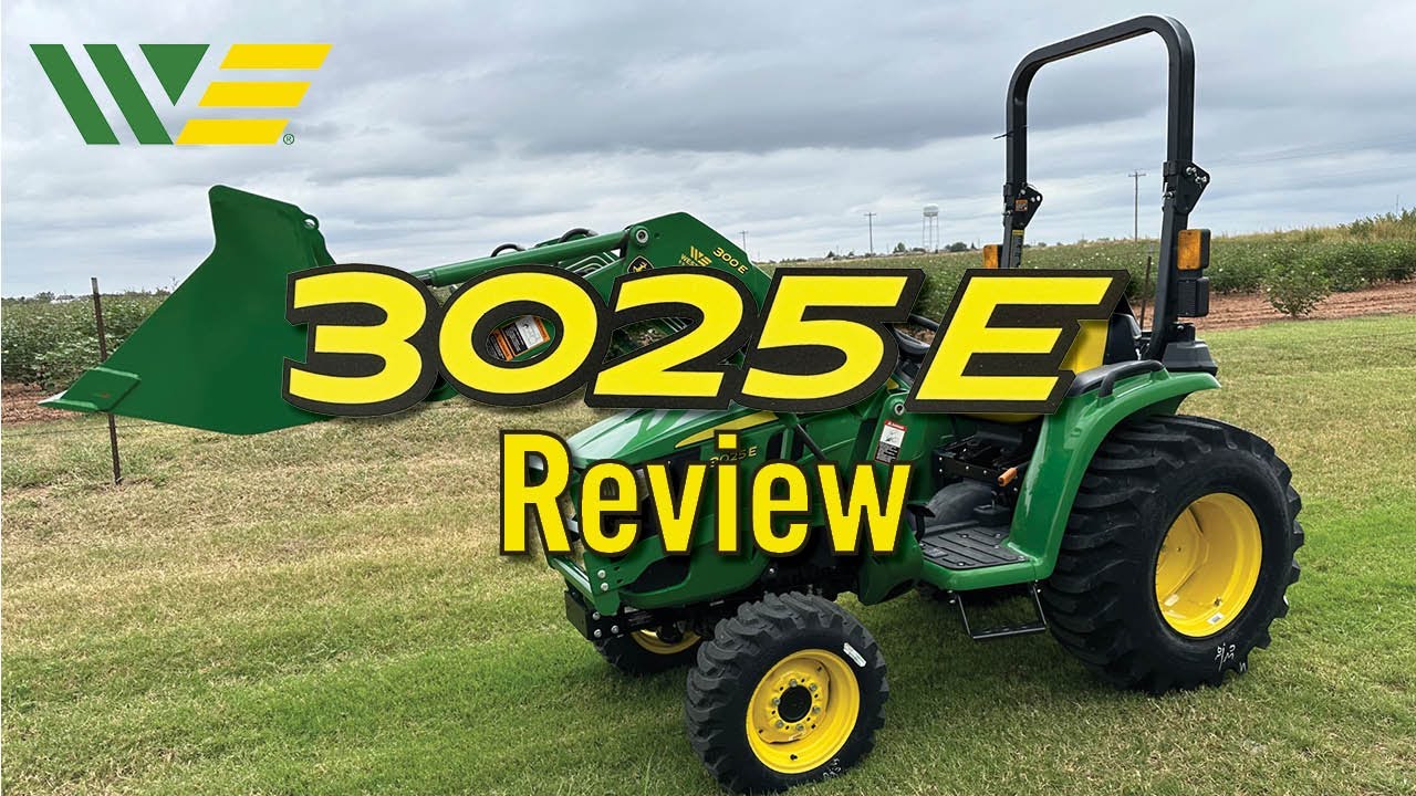 2023 John Deere 3025E Tractor Review & Walkaround 🚜