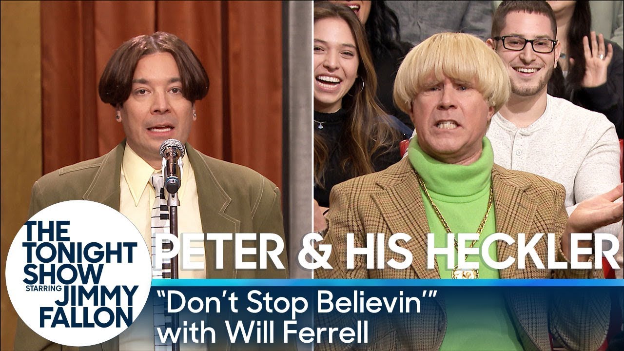 Peter & Ferrell's Hilarious 'Don't Stop Believin'' 🎤