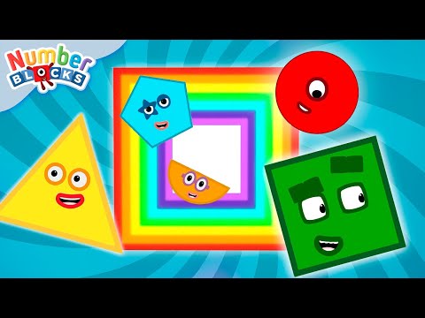 Paint by Numbers - Colourful Arty Maths π¨ποΈ | 123 Learn to Count | Numberblocks