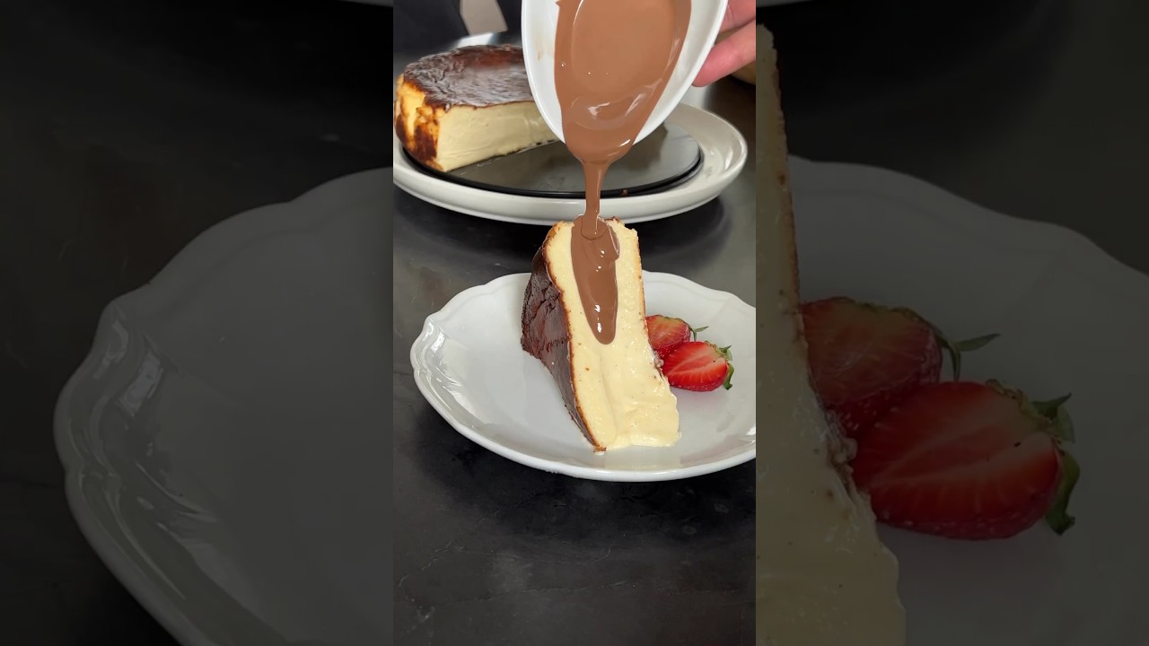 San Sebastian Cheesecake 🍰 #shorts