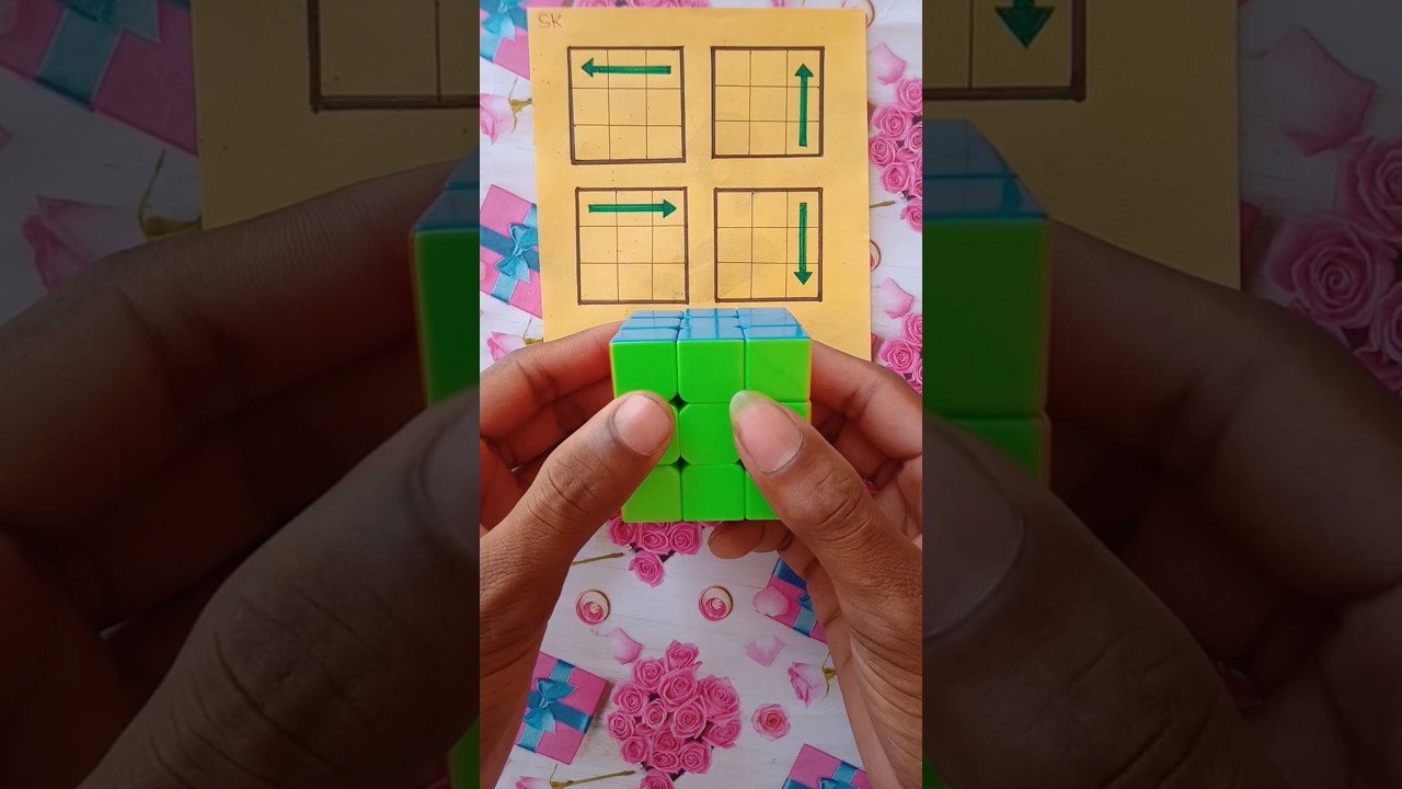 Quick Magic Trick to Solve Rubik's Cube ✨