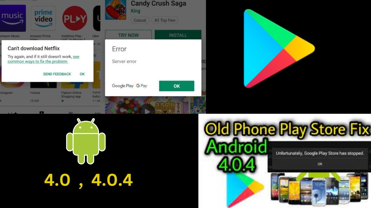 Fix Play Store Error on Galaxy Tab Android 4.0.4