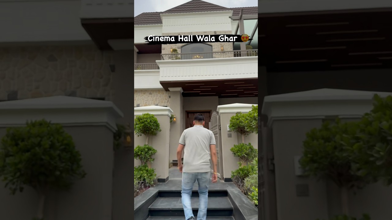 Luxury Home Tour: Cinema Hall Wala Mahal 🎥