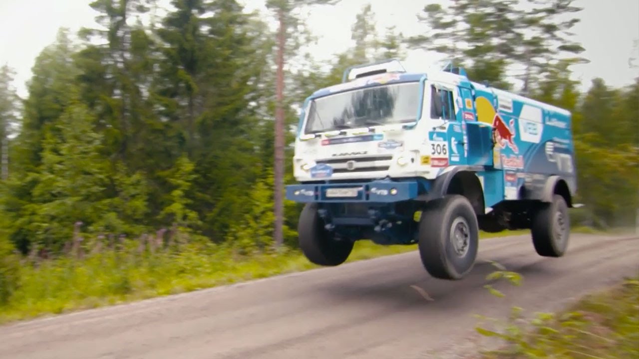 Kamaz Dakar Truck vs. Volkswagen Polo R WRC: Epic Rally Finland Showdown 🏁