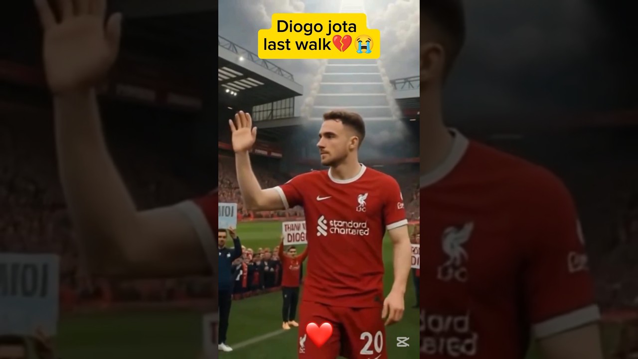 Remembering Diogo Jota: Last Walk & Football Legends Tribute ⚽