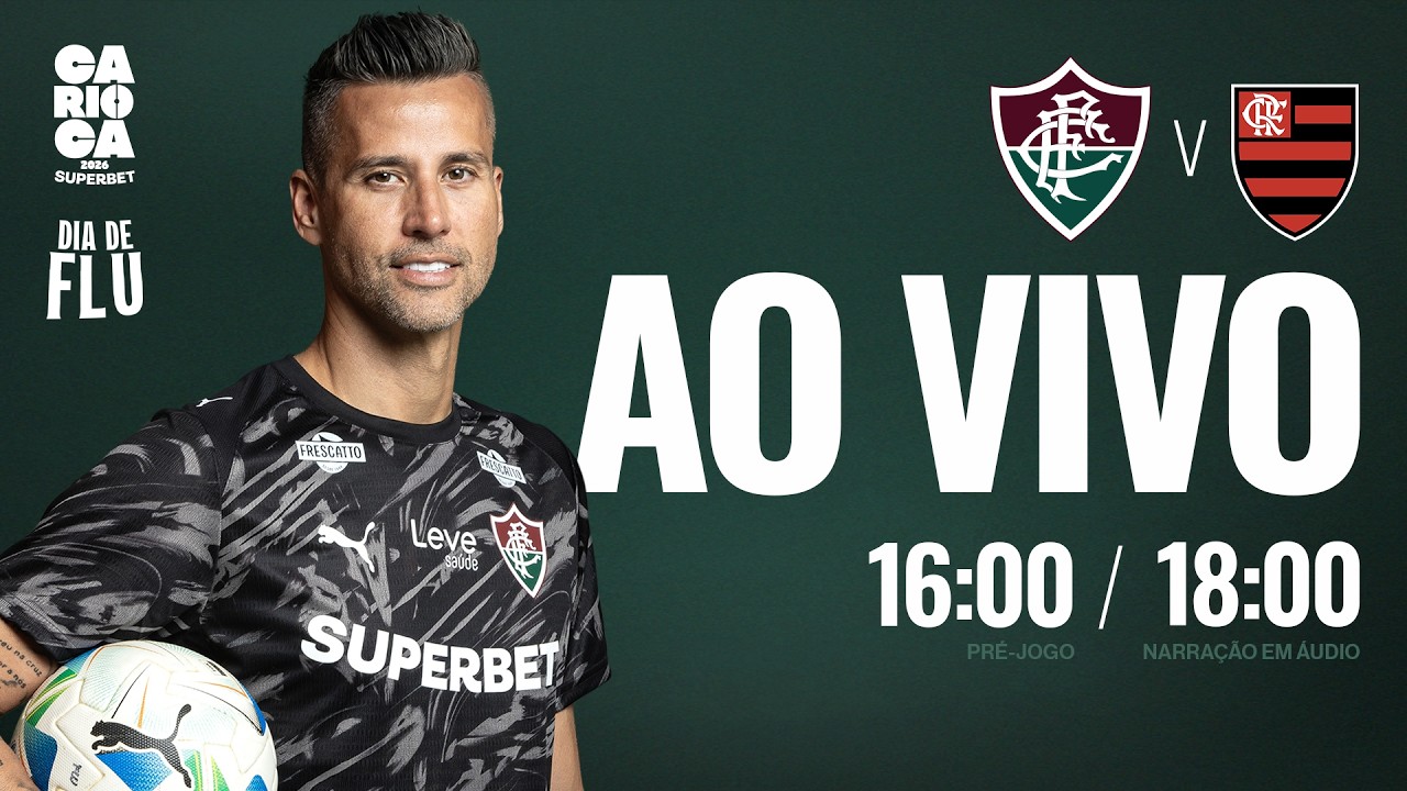AO VIVO: Fluminense x Flamengo - Final Carioca 2026 ⚽