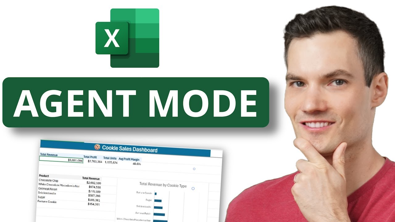 Excel Agent Mode: Auto-Build Dashboards 🛠️