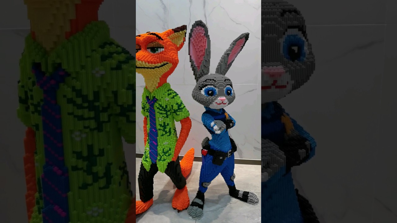 Zootopia Judy in Pixel Art 🐰