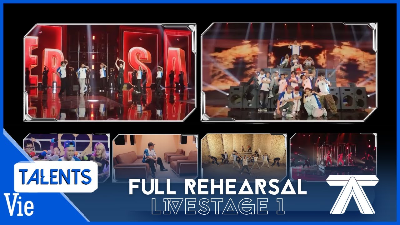 Lần Đầu Tập Dợt Livestage Cùng 30 Anh Trai 🎤