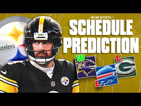 Pittsburgh Steelers 2025 Schedule Prediction | Will Aaron Rodgers lead the Steelers to the playoffs?