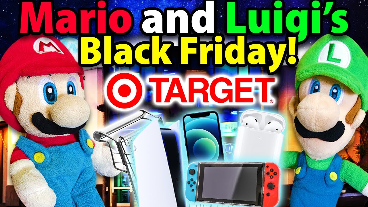 Mario & Luigi's Epic Black Friday Sale! 🛍️