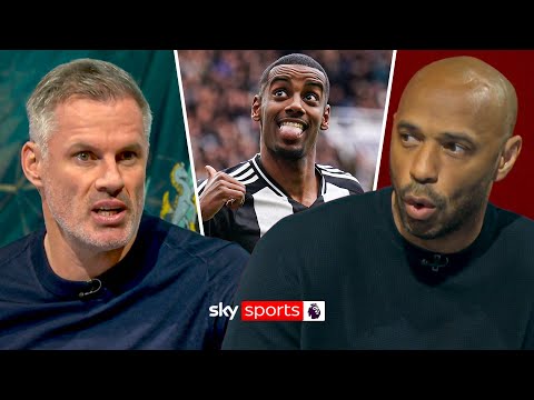 Jamie Carragher and Thierry Henry debate Alexander Isak's future 🔎