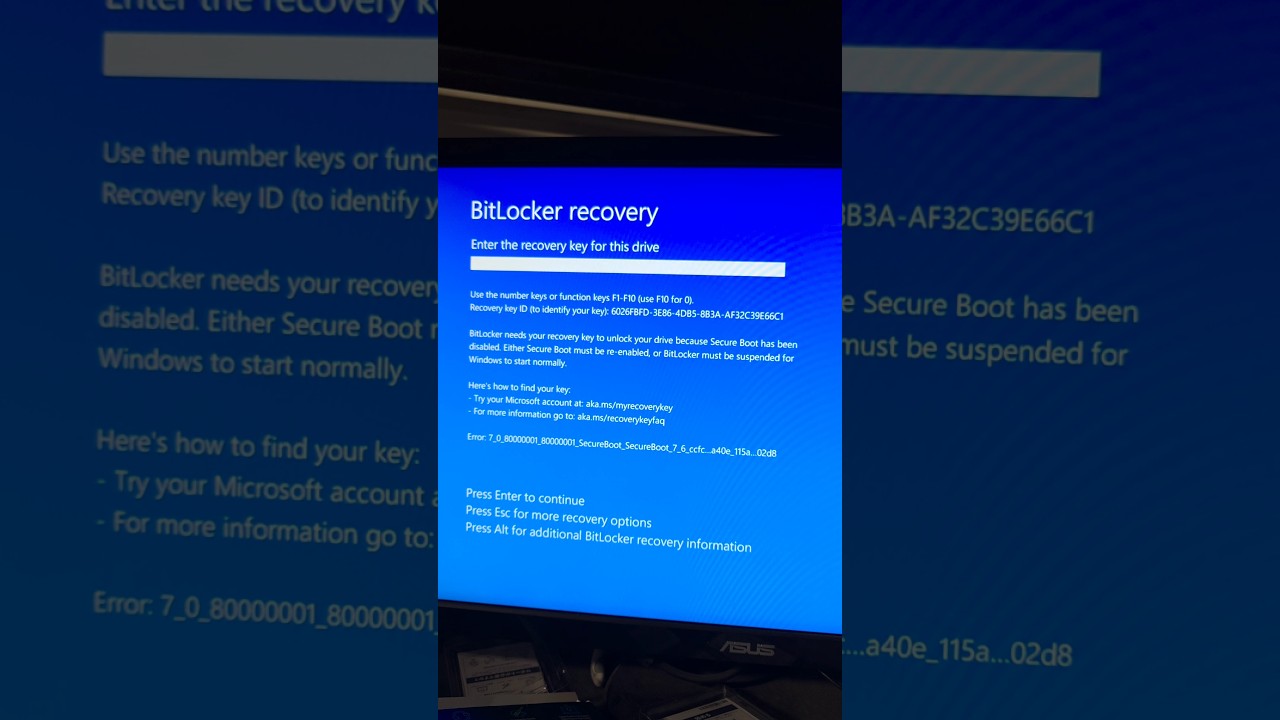 BitLocker Recovery: Retrieving Your Key and Disabling the Feature