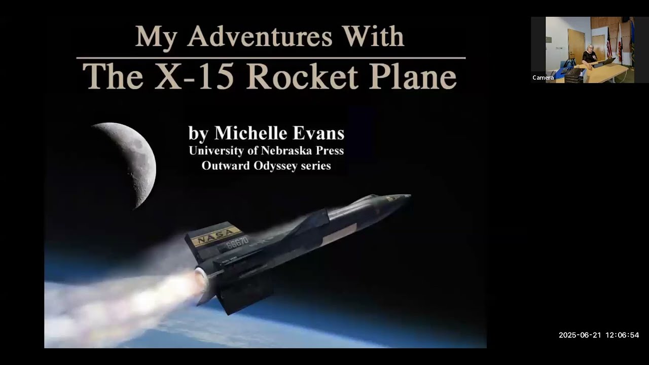 My X-15 Rocket Plane Journey 🚀 with Michelle Evans