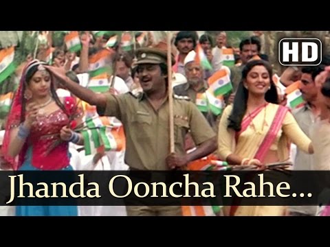 Patriotic Song - Jhanda Ooncha Rahe Hamara | Rajinikanth