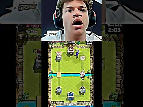 Jynxzi Tries LVL 15 PEKKA VS Arena 1. #clashroyale #jynxzi #gaming