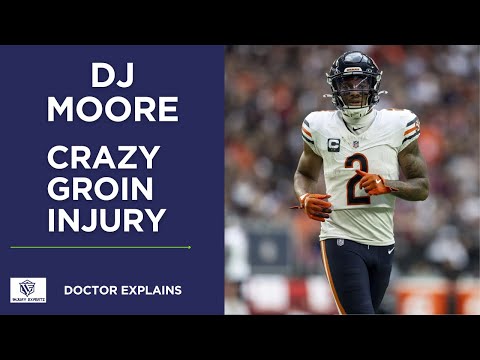 DJ Moore - Crazy injury!