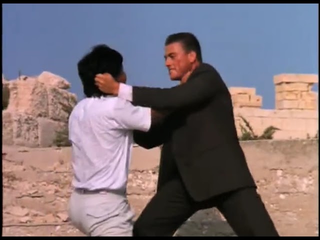 Epic Showdown: Jean Claude Van Damme vs Sho Kosugi in Black Eagle 🥋
