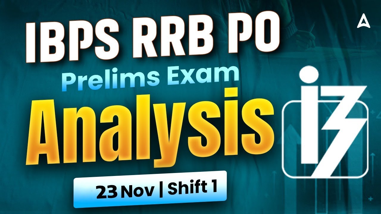 IBPS RRB PO Analysis 2025 Telugu | Shift 1 Today | IBPS RRB PO Prelims Exam Analysis 2025 in Telugu