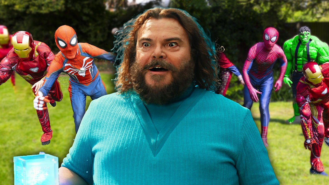 Minecraft Steve Hosts Superhero Squid Game! 🦸‍♂️