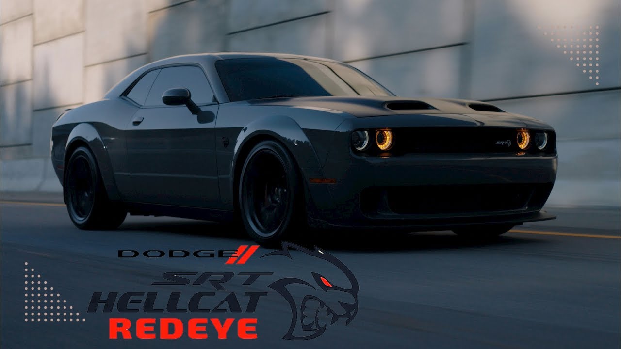 Unleash Power: Dodge Challenger Hellcat SRT Redeye Widebody 🚗 | The Ultimate Muscle Car Experience