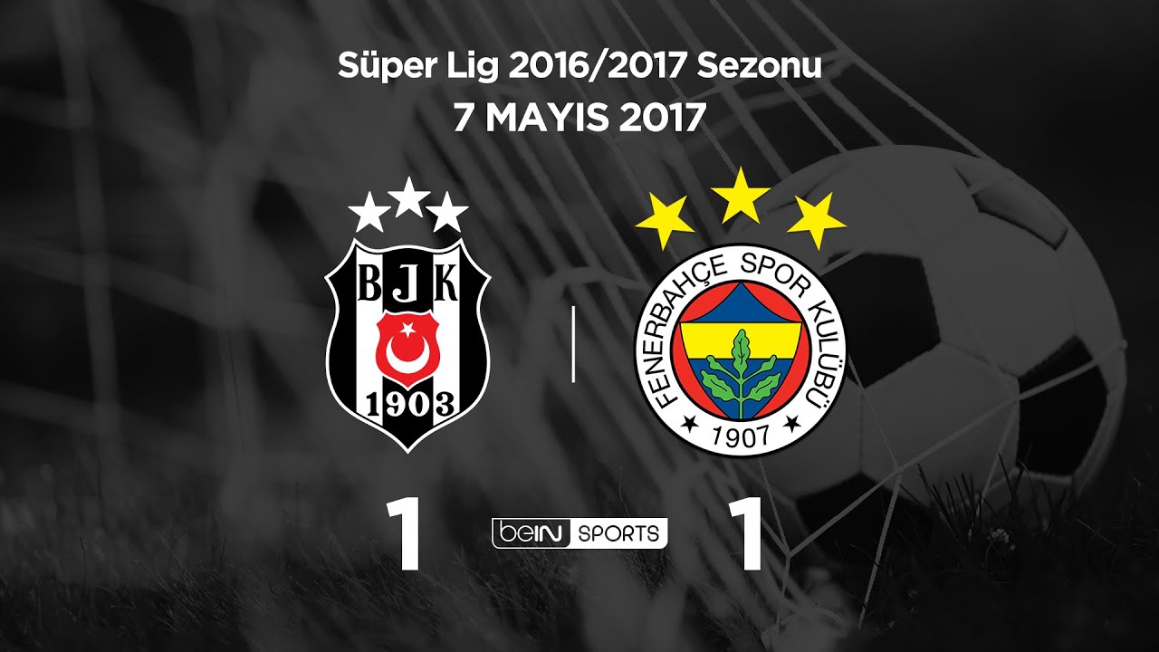 Beşiktaş 1-1 Fenerbahçe | Derbi Özeti (2016/17) ⚽