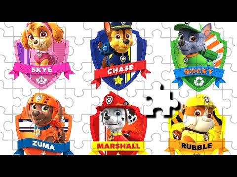 PAW PATROL Puzzle Compilation for Toddlers - Satisfying Puzzle für Kinder