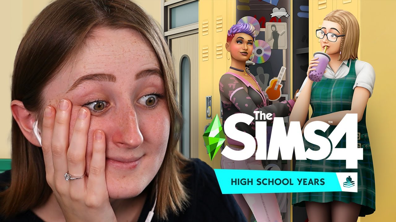 Sims 4 High School Pack Trailer Reaction 🎓